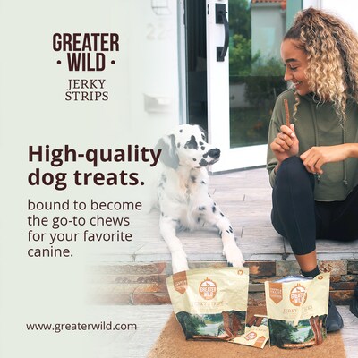Greater Wild Tender Jerky Strips for Dogs, Chicken, 17.6 oz. (PGN300010)