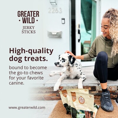 Greater Wild Tender Jerky Sticks for Dogs, Chicken, 17.6 oz. (PGN300006)