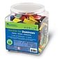 Learning Resources Double-six Dominoes In Bucket, 168 Pieces (LER0287)