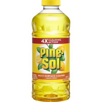 Pine-Sol All Purpose Multi-Surface Cleaner, Lemon Fresh, 60 Ounces (40239)