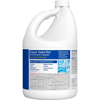 Turbo Disinfectant Cleaner, Clorox