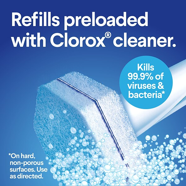 Clorox® ToiletWand® Disinfecting Refills, Disposable Wand Heads - 20 Count (31049)