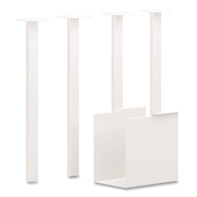 HON Coze Table Legs, 5.75 x 28, Designer White, 4/Pack (HONHLCPL29USPJW)