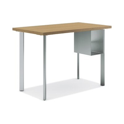 HON® Coze Table Legs, 5.75 x 28, Silver, 4/Pack