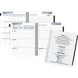 2023 AT-A-GLANCE DayMinder Executive 8.75 x 7 Weekly & Monthly Planner Refill, White/Blue (G545-50