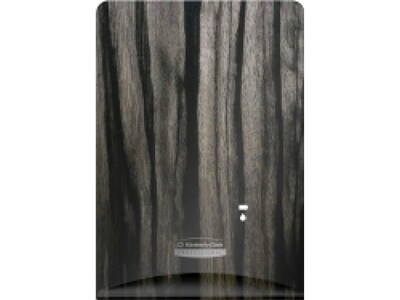 Kimberly-Clark Professional ICON Faceplate for Universal Dispenser, Ebony Woodgrain (58834)