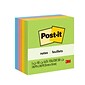 Post-it Notes, 3" x 3", Floral Fantasy Collection, 100 Sheets/Pad, 5 Pads/Pack (654-5UC)
