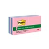 Post-it® Pop-up Greener Notes, 3 x 3, Sweet Sprinkles Collection, 100 Sheets/Pad, 12 Pads/Pack (R3