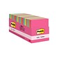 Post-it® Notes, 3 x 3, Poptimistic Collection, 100 Sheets/Pad, 18 Pads/Cabinet Pack (654-18CTCP)