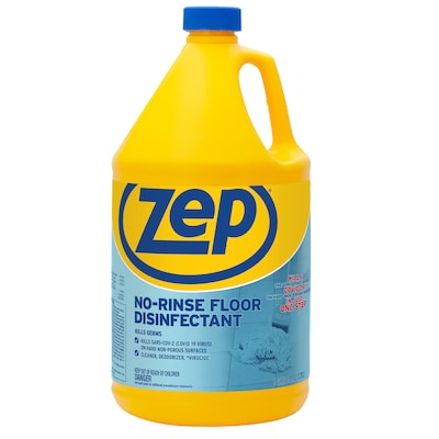 Zep No-Rinse Floor Disinfectant, 1 Gal. (ZUNRS128)