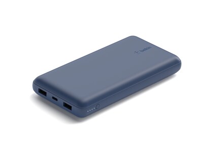 Belkin USB-A/USB-C Power Bank for Multiple Brands, 20000 mAh, Blue (BPB012btBL)