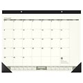 2023 AT-A-GLANCE Recycled 22 x 17 Monthly Desk Pad Calendar, Black/Cream (SK32G-00-23)