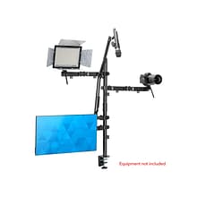 Mount-It! All-in-One Adjustable Studio Camera Setup Single Mount, Up to 32, Black (MI-481)