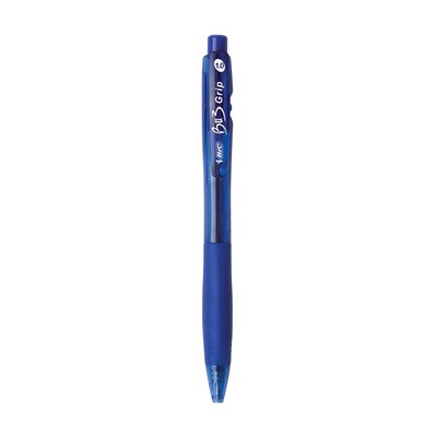 BIC Bu3 Retractable Ballpoint Pen, Medium Point, Blue Ink, Dozen (BU311BLU)