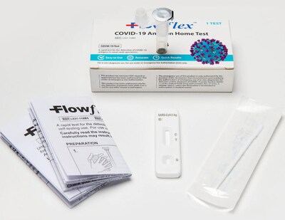 FlowFlex COVID-19 Antigen Rapid Home Test Kit, 1 Test (SMN200087)