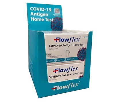 FlowFlex COVID-19 Antigen Rapid Home Test Kit, 288 Tests (TBN203237)