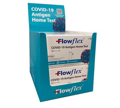 FlowFlex COVID-19 Antigen Rapid Home Test Kit, 288 Tests (TBN203237)