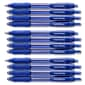 Paper Mate Profile Retractable Ballpoint Pen, Bold Point, Blue Ink, Dozen (89466)