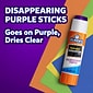 Elmer's School Glue Sticks, 0.21 oz., Purple, 2/Pack (E522)