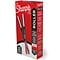 Sharpie Rollerball Pen, Needle Point (0.5mm) Precision Pen, Red Ink, 12 Count