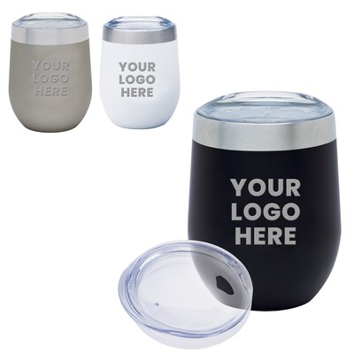 Custom Bliss Wine Bottle And 2 Tumbler Gift Set