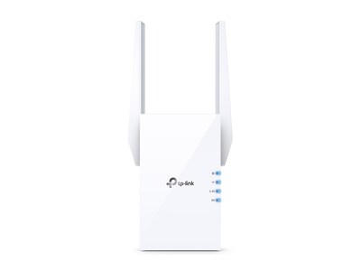 TP-LINK AX1800 RE605X Dual Band 2.4/5GHz Wireless and Ethernet Extender, Wall-Plug, White (RE605X)