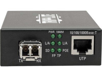 Tripp Lite N785-P01-LC-MM1 Gigabit Multimode Fiber to Ethernet Media Converter