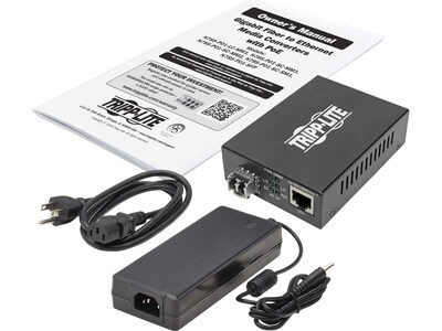 Tripp Lite N785-P01-LC-MM1 Gigabit Multimode Fiber to Ethernet Media Converter