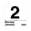 2023 AT-A-GLANCE Today Is 6 x 6 Daily Wall Calendar Refill, White/Black (K1-50-23)