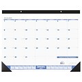 2023 AT-A-GLANCE 22 x 17 Monthly Desk Pad Calendar, Blue/Gray (SW200-00-23)