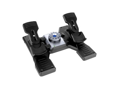 Logitech G 945-000024 Flight Rudder Pedals for PC, Black