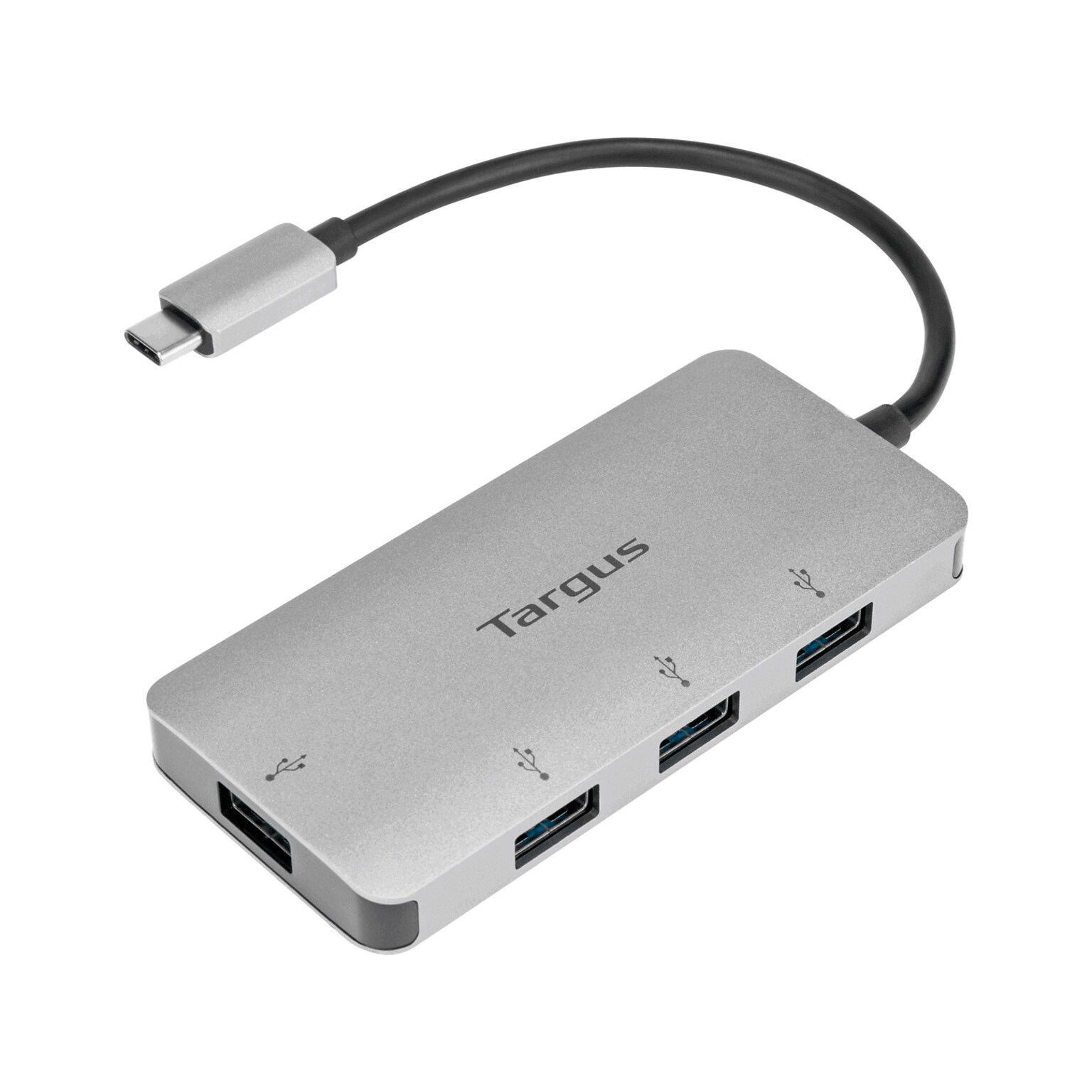 Targus 4-Port USB-C Hub, Silver (ACH226BT)