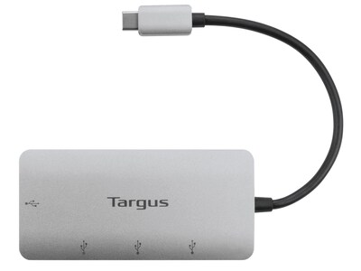 Targus 4-Port USB-C Hub, Silver (ACH226BT)