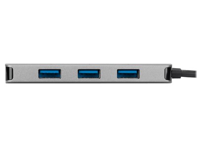 Targus 4-Port USB-C Hub, Silver (ACH226BT)
