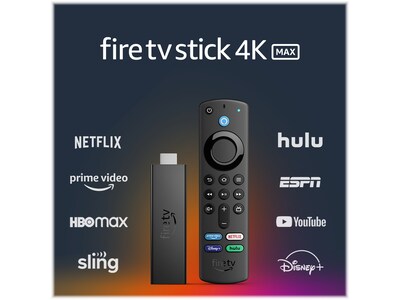 Amazon Fire TV Stick B08MQZXN1X 4K Max Streaming Media Player