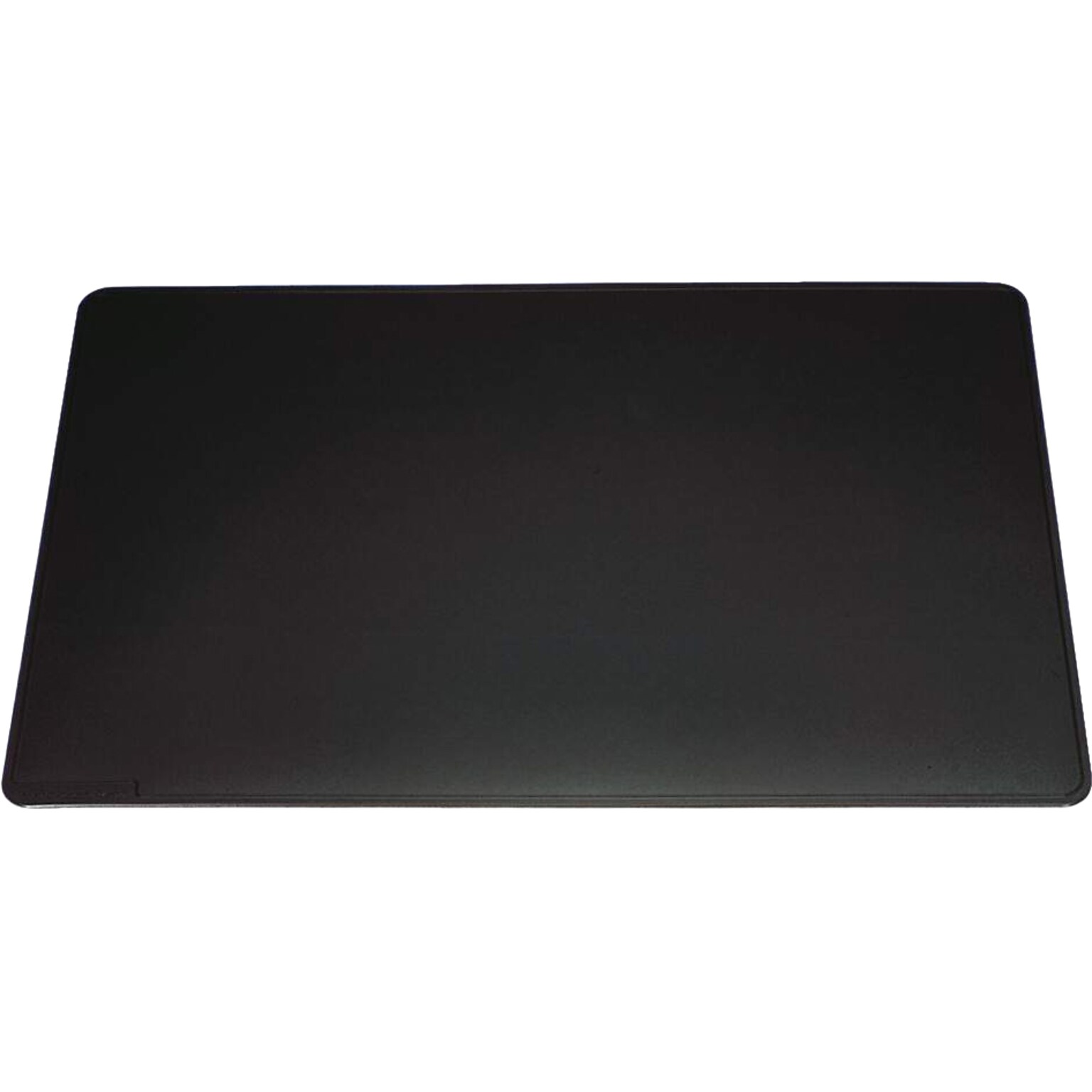 Durable Anti-Slip PVC Desk Pad, 20.5 x 25.5, Black (710301)