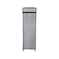 Honey-Can-Do 63" x 60" Portable Wardrobe Closet with Cover, Gray/Black Steel/Polyester (WRD-09198)