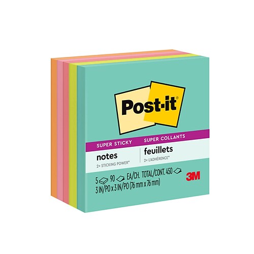 Post-it Super Sticky Tabletop Easel Pad, 20 x 23, 20 Sheets/Pad (563DE)