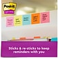 Post-it Super Sticky Dispenser Pop-up Notes, 3" x 3", Supernova Neons, 90 Sheets/Pd, 16 Pd/Pk (R33012SSMIA)