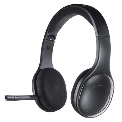 Logitech H800 Wireless Computer Headset, Over-the-Head, Black