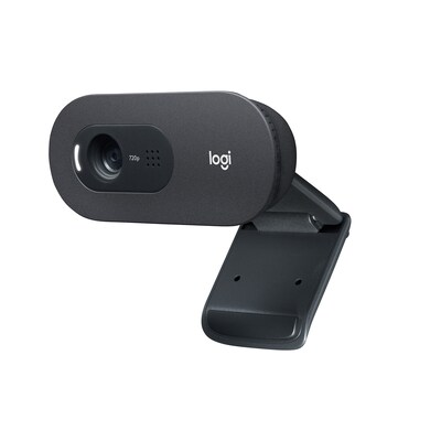 Logitech C505 HD Webcam with Long-Range Mic for Video Calls