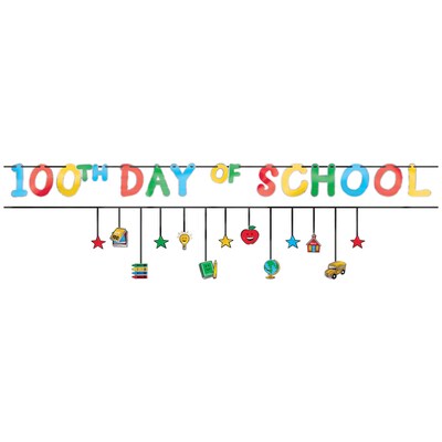 Amcan 100th Day of School Multi-Pack Banners (120575)