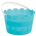 Easter Caribbean Blue Scalloped Bucket (130007)
