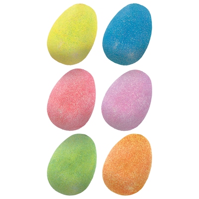 Amscan Easter Large Glitter Eggs (370704)