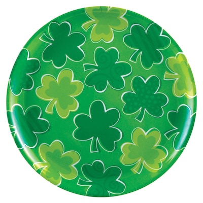 Amscan St. Patricks Day Shamrock Platter (430032)