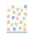 Pretty Pastels Easter 54 in. x 102 in. Plastic Table Cover (572496)