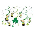 St. Patricks Day Leprechaun Swirl Decorations (670083)
