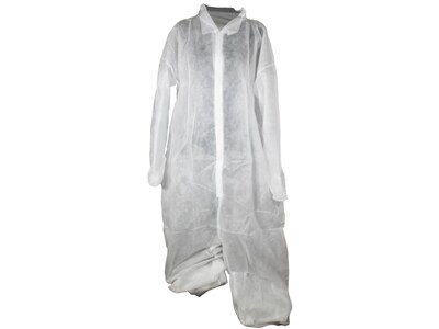 Unimed 2X-Large Coverall, White, 25/Carton (WPCC1027002X)