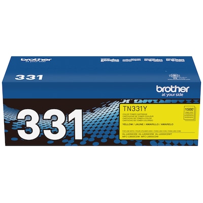 Brother TN-331 Yellow Standard Yield Toner Cartridge   (TN331Y)