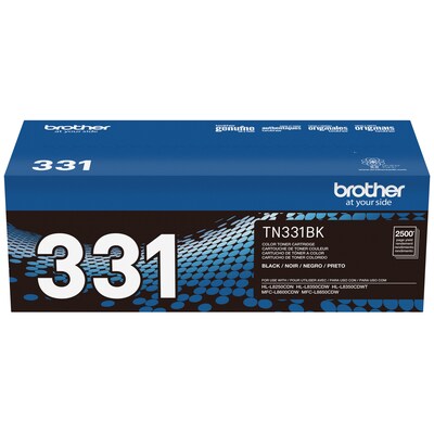 Brother TN-331 Black Standard Yield Toner Cartridge   (TN331BK)